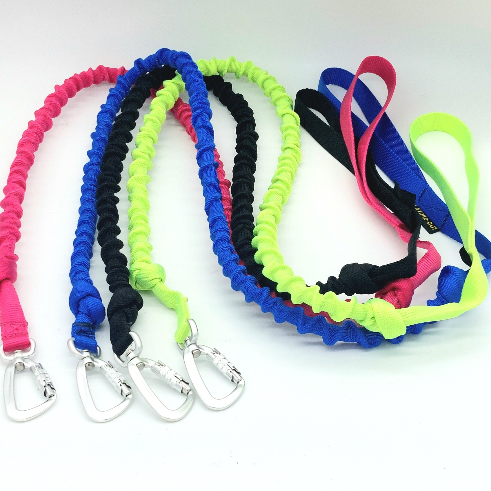 Bungee-Mix Stake-Out Bungee Leine 1,30m/1,90m für Canicross