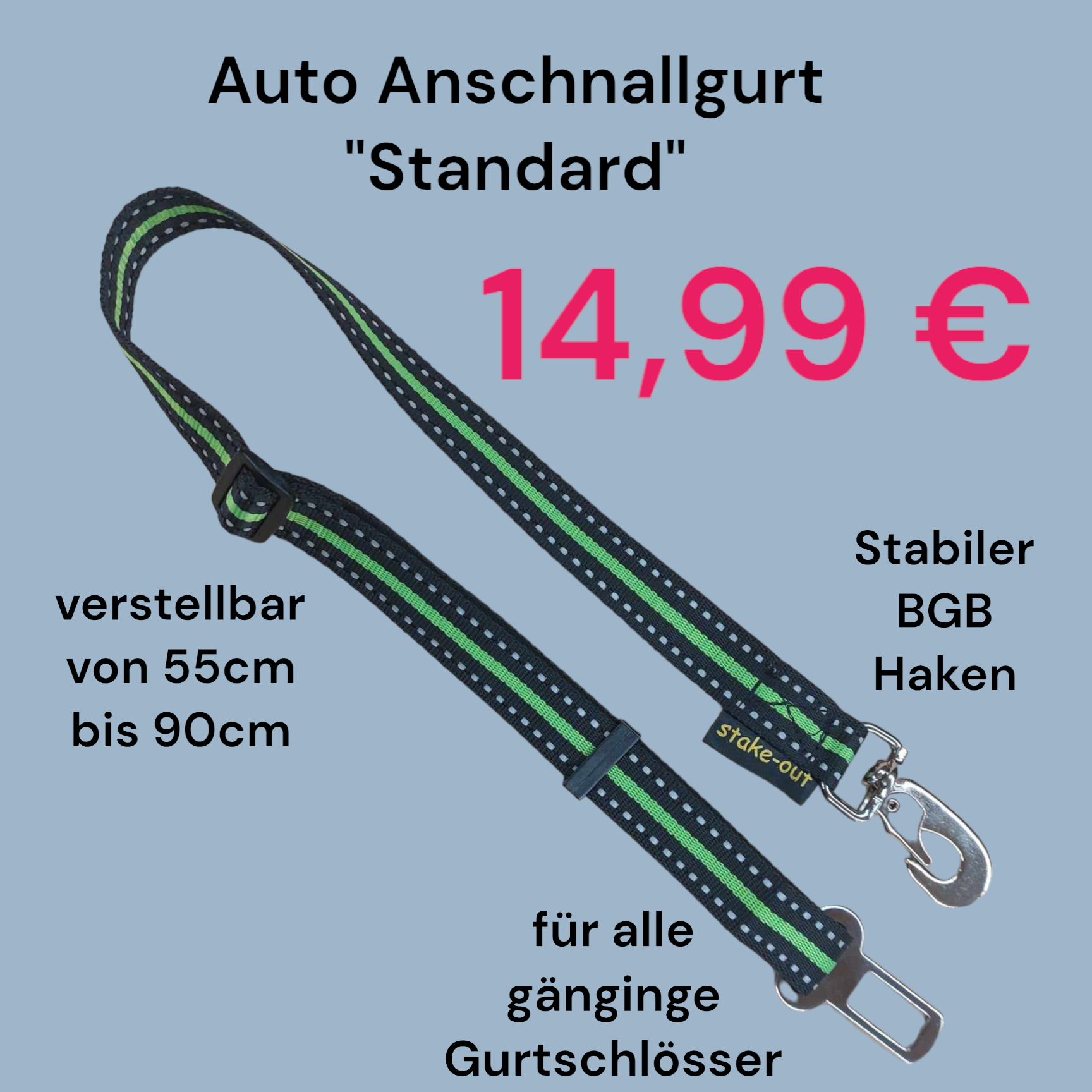 Auto Anschnallgurt "Standard"
