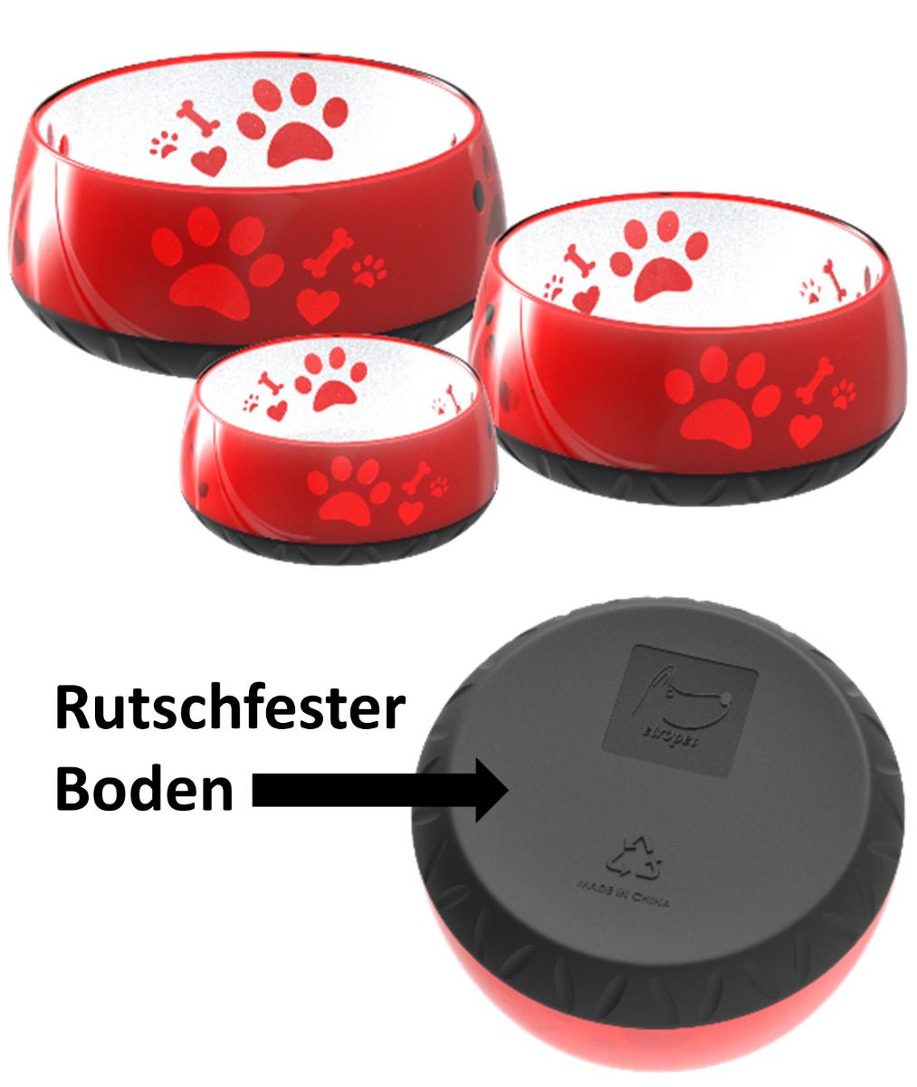 rot-1 Elropet Kunststoff Napf rot
