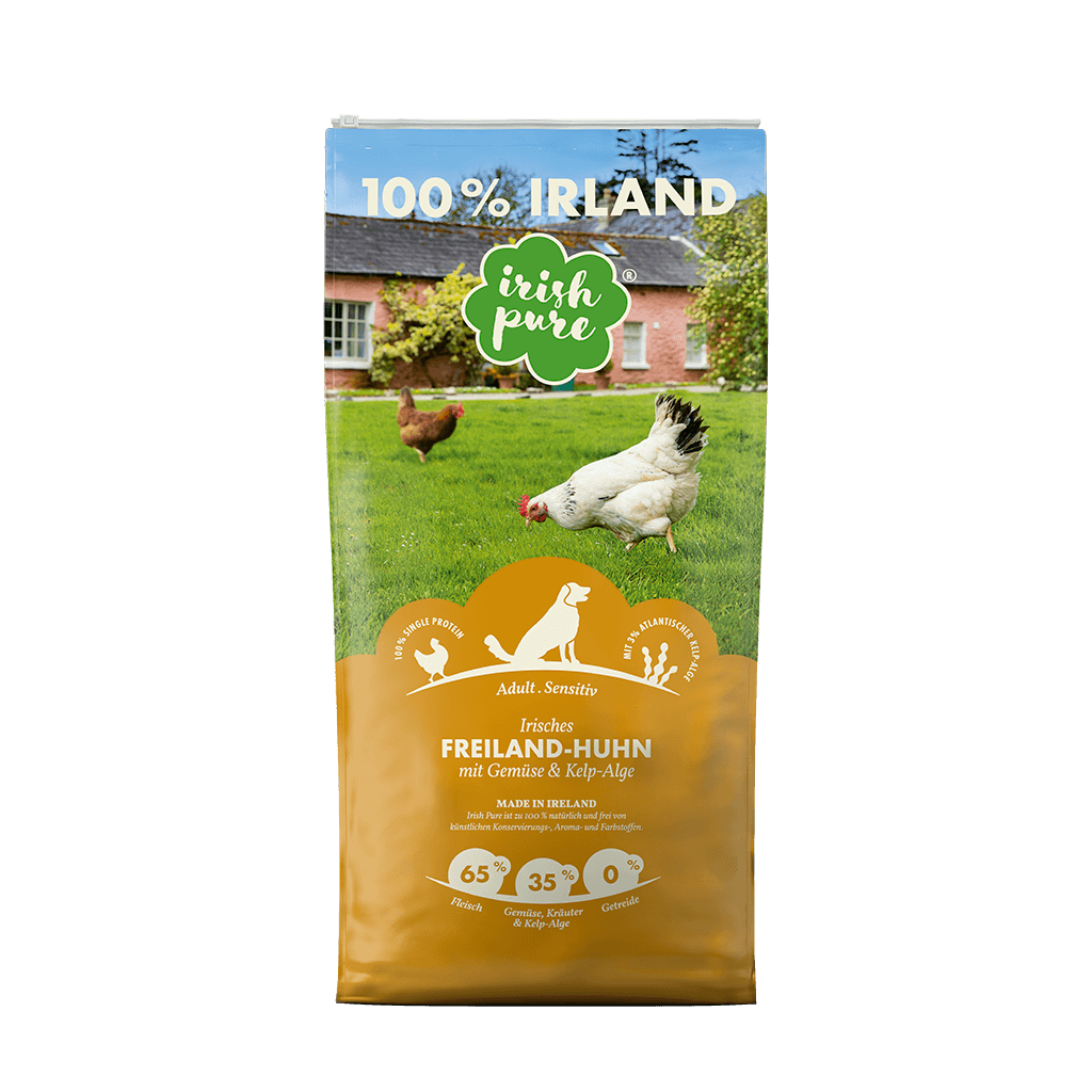 FHA1 ADULT Irisches Freiland Huhn mit Gemüse und Kelp-Alge