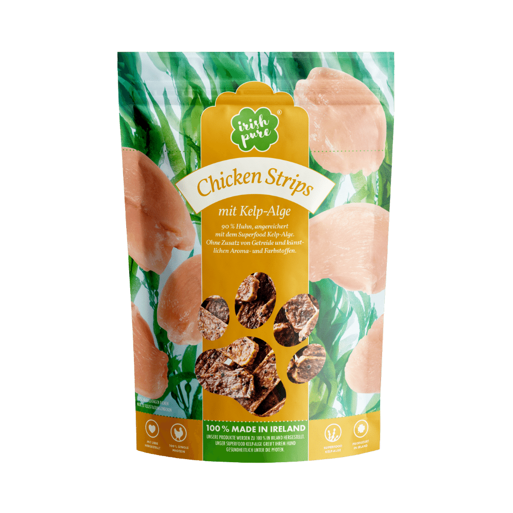 3-min Chicken Strips mit Kelp Alge Leckerli vom Freilandhuhn