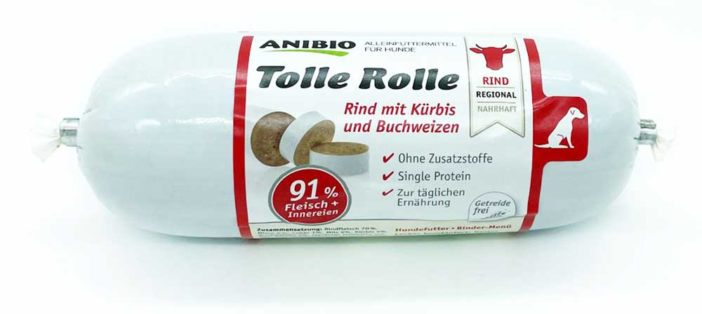 Tolle Rolle Rind mit Kürbis & Buchweizen
