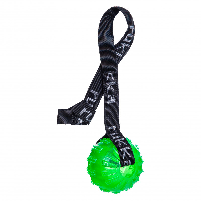 gel-ball-with-rope Rukkapets Gel-Ball grün