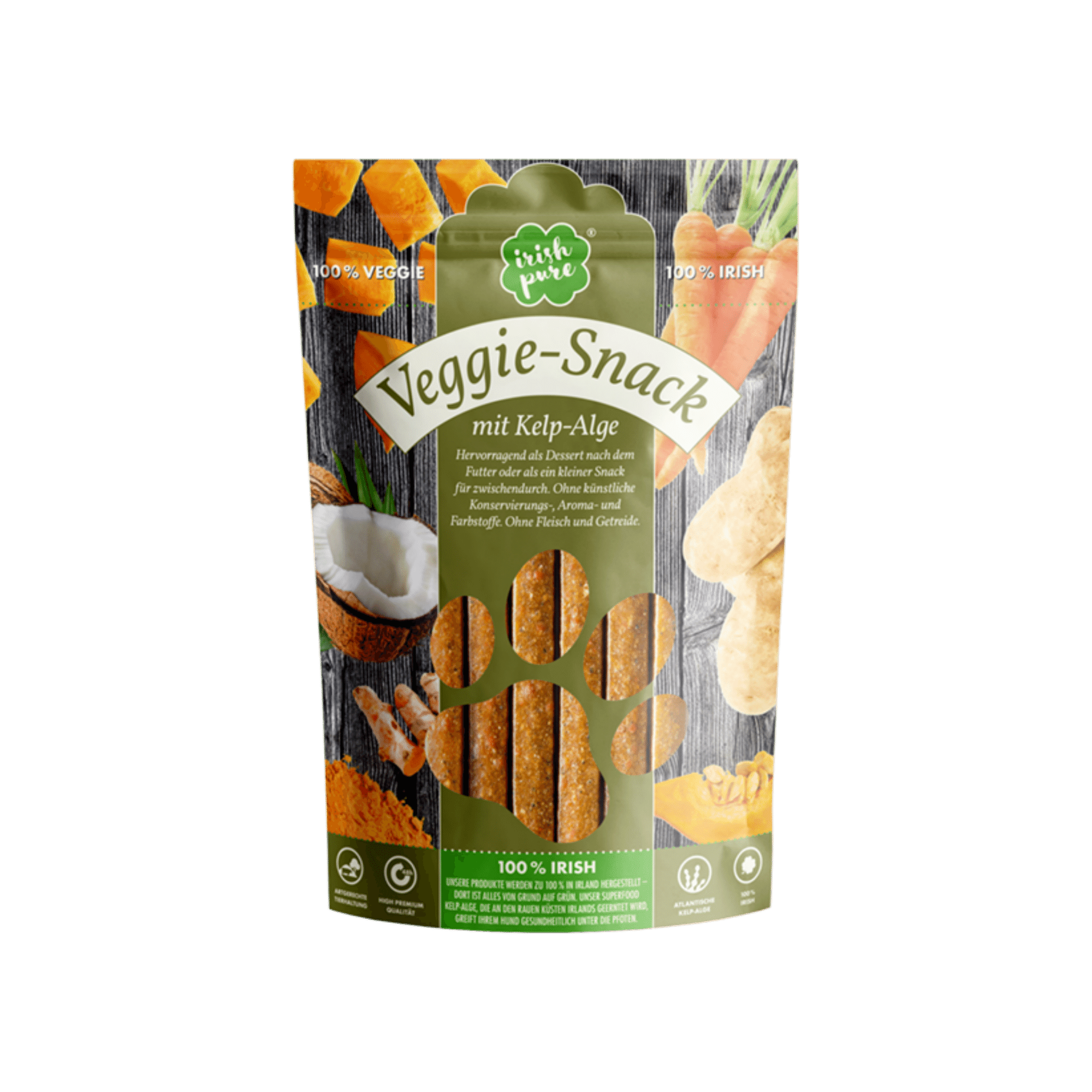 Veggie Snacks mit Kelp Alge "100% Veggie"