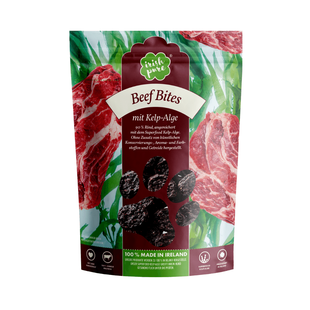 Beef Bites mit Kelp Alge Leckerli