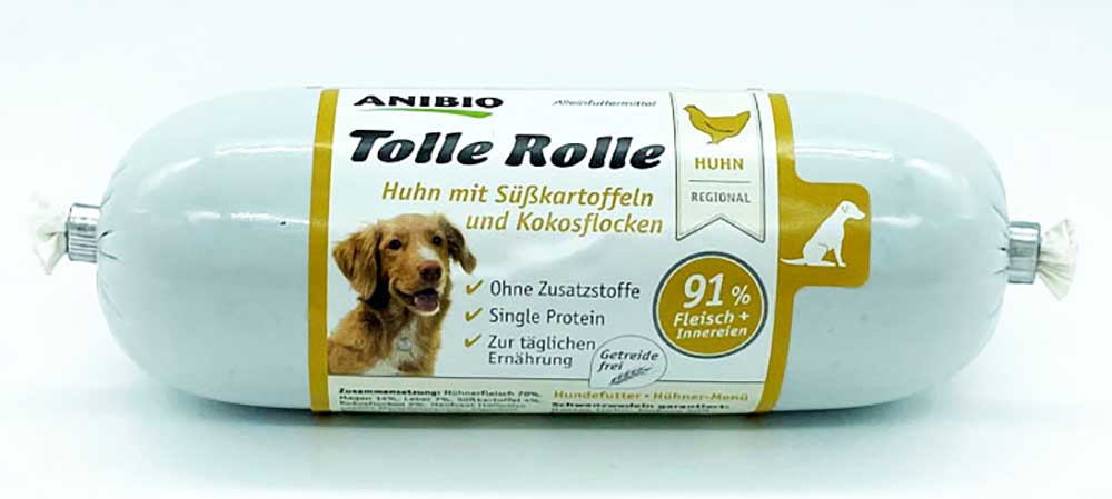 Tolle Rolle Huhn mit Süßkartoffel & Kokosflocken