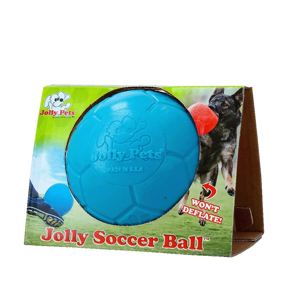 psh449hw Jolly Soccer Ball  ( 20 cm ) in hellblau