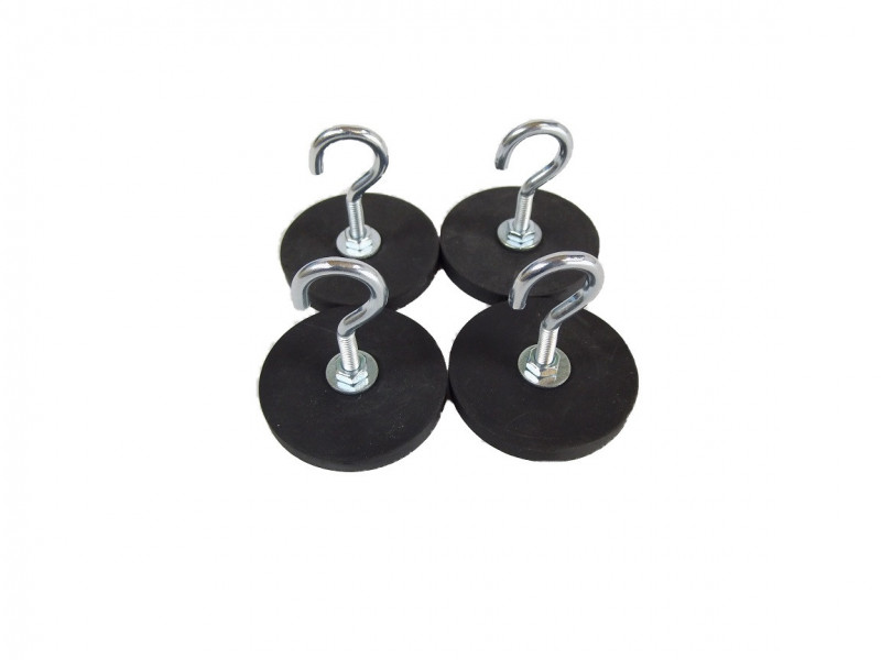 hersteller-grosshandel-schattennetz-neodym-magnet-4er-set-gummiert-strong-by-hof-sonnenschein 4er Set Magnethaken für Schattennetz