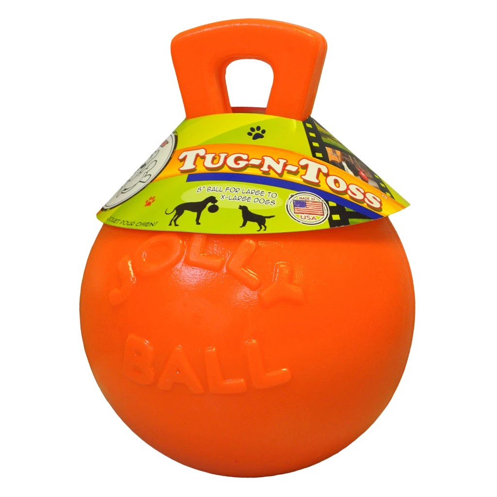 112q3xot Jolly Tug-n-Toss orange 10cm