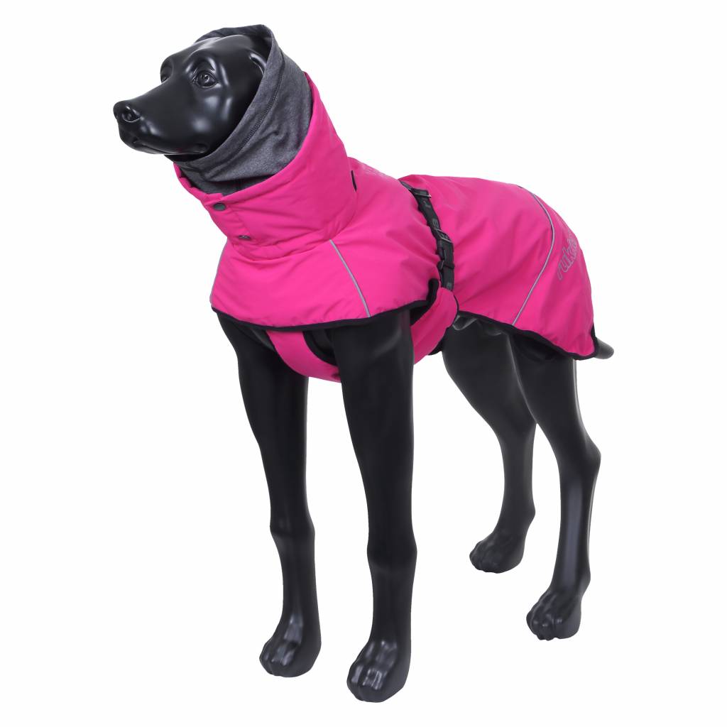 Warmup-pink-3 Rukkapets Hundewintermantel "Warmup" pink