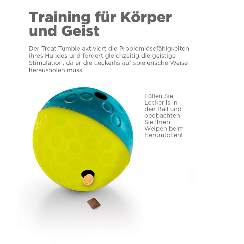 nina-ottosson-treat-tumble-intelligenzspielzeug-4 Snackball in 2 Gröpen von Nina Ottensen